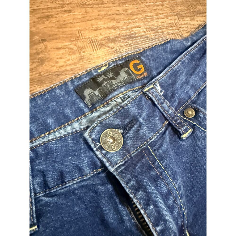 Y2K GUESS - G by Guess Skinny Jeans Size 29 Stretch Denim - Picture 4 of 6
